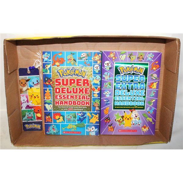 2 POKEMON SUPER ESSENTIAL HANDBOOKS