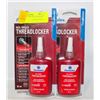 Image 1 : 2 PERMATEX THREADLOCKER RED