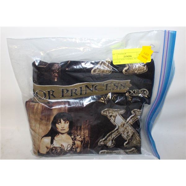 VINTAGE/NEW T-SHIRT, XENA WARRIOR