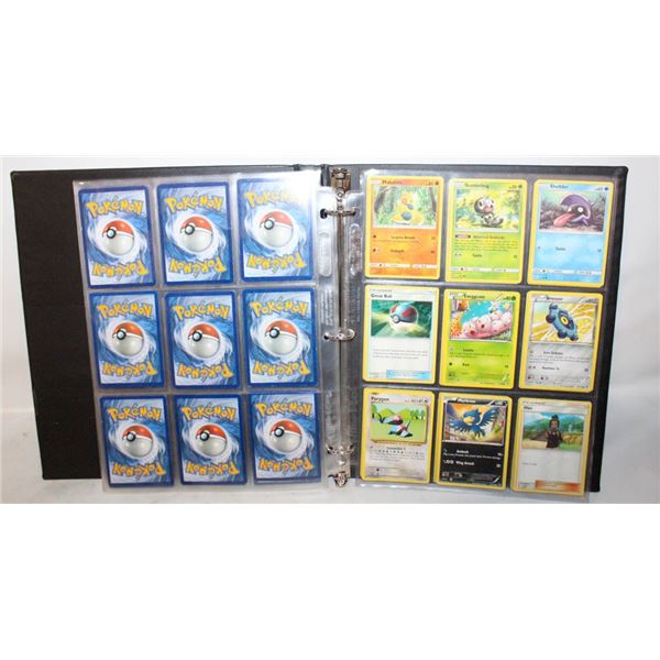 BINDER WITH 63 POKEMON CARDS