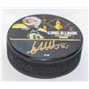 Image 1 : SIGNED HOCKEY PUCK LINUS ULLMARK WITH COA
