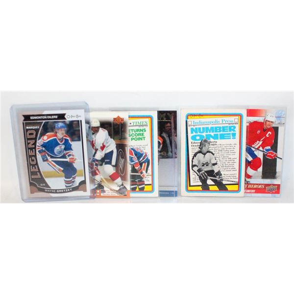 WAYNE GRETZKY HOCKEY CARDS