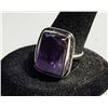 Image 1 : 31)  RECTANGULAR CUT NATURAL AMETHYST