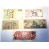 Image 2 : 3) LOT OF 5 ASSORTED WORLD BANKNOTES.