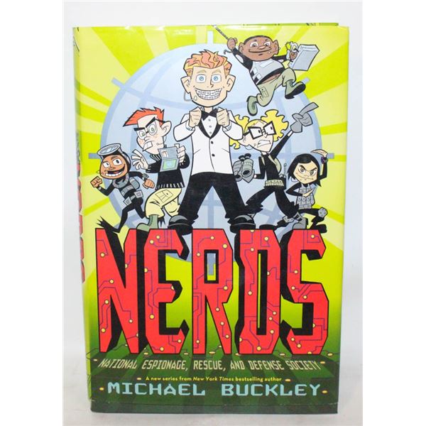"NERDS" HARDCOVER BOOK- AUTHOR MICHAEL BUCKLEY