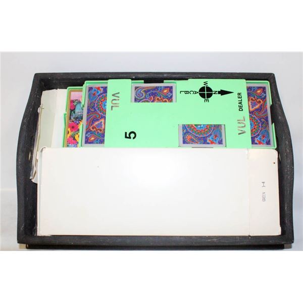 1-8 BRIDGE BOARDS PLAYING CARDS