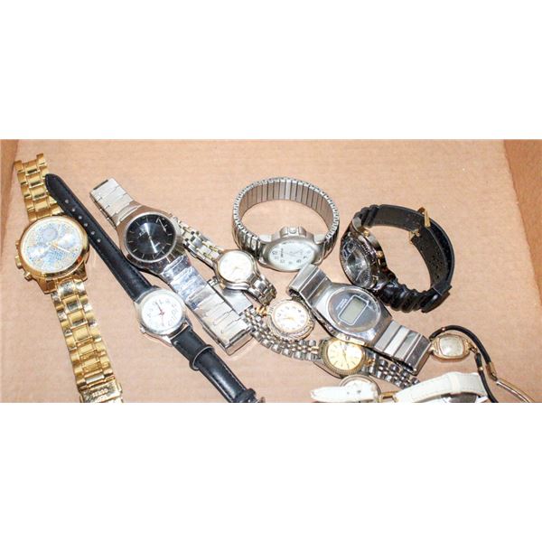 FLAT OF VARIOUS WATCHES