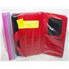 Image 1 : BRG RED WALLET HOLDS 3"WX6"H PHONE