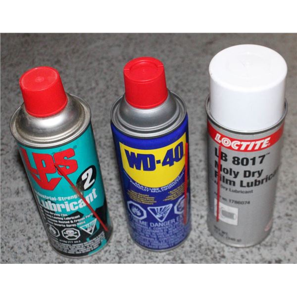 3PK LUBE SPRAY