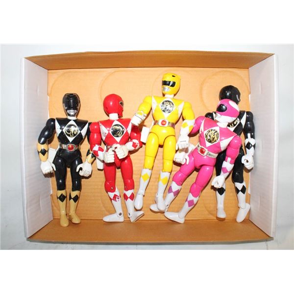 POWER RANGERS ACTION FIGURES