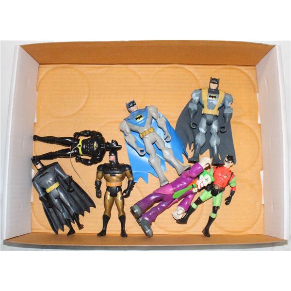 BATMAN ROBIN JOKER ACTION FIGURES