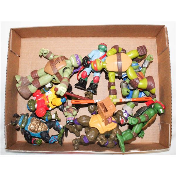 TEENAGE MUTANT NINJA TURTLE ACTION FIGURES