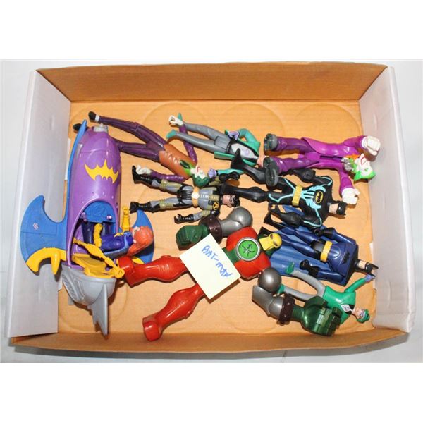 BATMAN ROBIN JOKER ACTION FIGURES