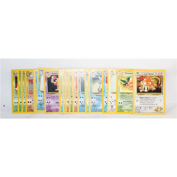 STAGE 1 21 X 2000 2001 CARDS