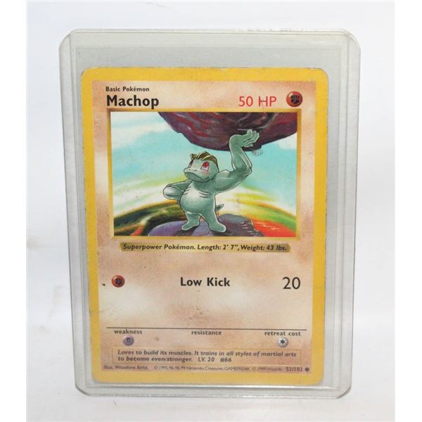MACHOP SHADOWLESS BASE SET 1999 52/102