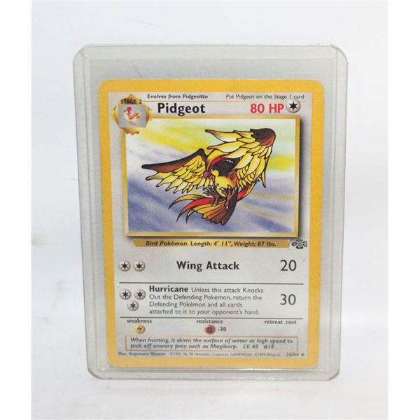 PIDGEOT STAGE 2 1999 24/64 CARD