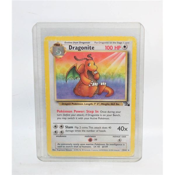 DRAGONITE STAGE 2 1999 19/62 CARD