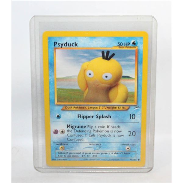 PSYDUCK 1995-2000 79/105 CARD