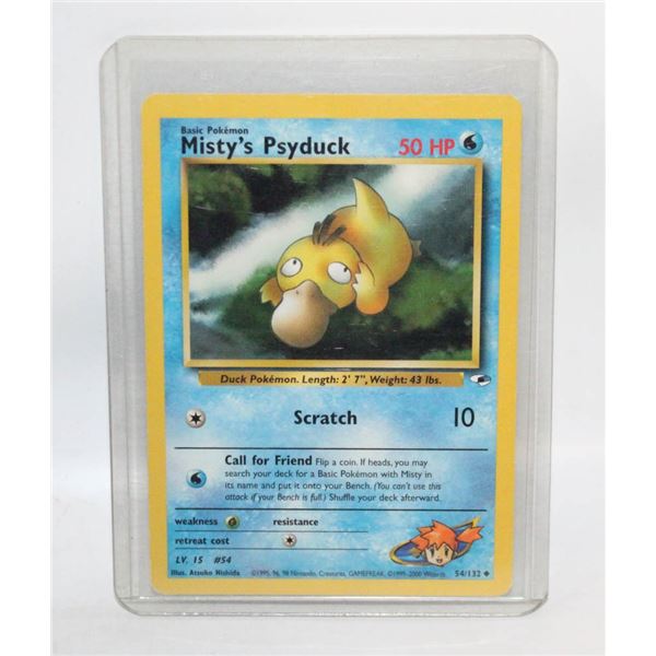 MISTY'S PSYDUCK BASIC 1999-2000 54/132 CARD