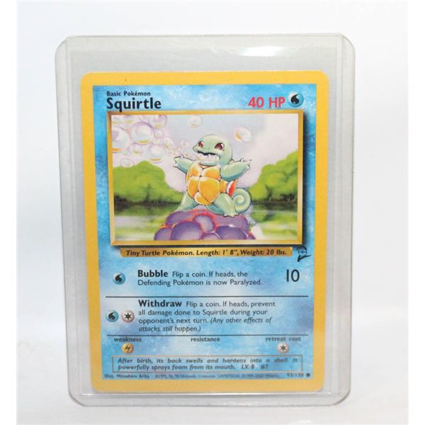 SQUIRTLE BASIC 1999-2000 93/130 CARD