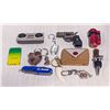 Image 1 : MISC ITEMS-KEYCHAINS/KNIFE/LKIGHTERS/WATCH ETC