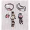 Image 1 : LADIES FOSSIL/RING WATCH PLUS 3 OTHER WATCHES