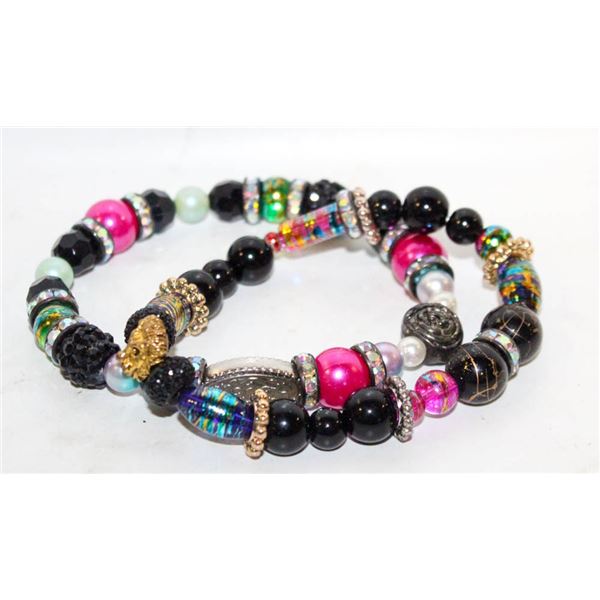 2 HANDMADE BRACELETS