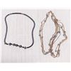 Image 1 : LAYERED CHAIN NECKLACE PLUS MAGNETITE NECKLACE