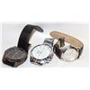 Image 1 : 3 MENS WATCHES - MAY REQUIRE BATTERIES