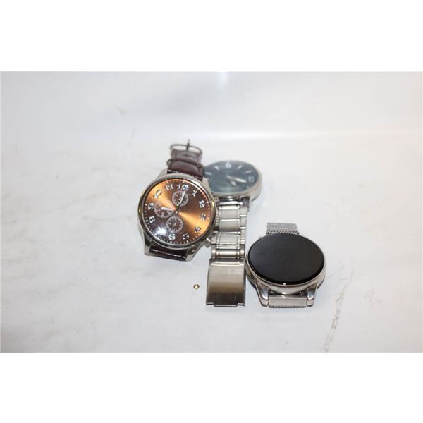 3 MENS WATCHES INC SMARTWATCH(NO CHARGER)