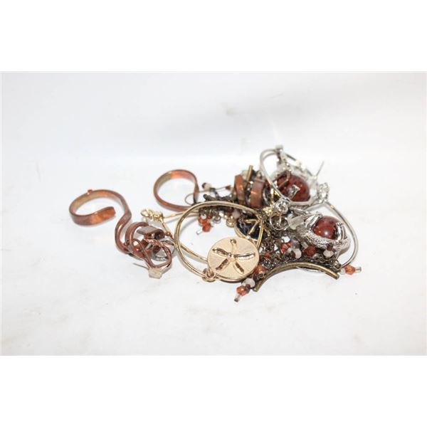 4 PAIRS OF FANCY EARRINGS