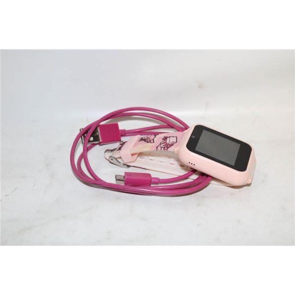 KIDS PINK MINECRAFT SMART WATCH