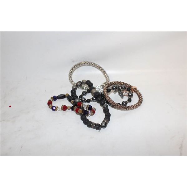 4 HANDMADE BRACELETS