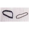 Image 1 : BC STEEL BLK PLUS SILVER TONE ROPE CHAIN