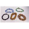Image 1 : 5 ROCK AND WOODEN BRACELETS