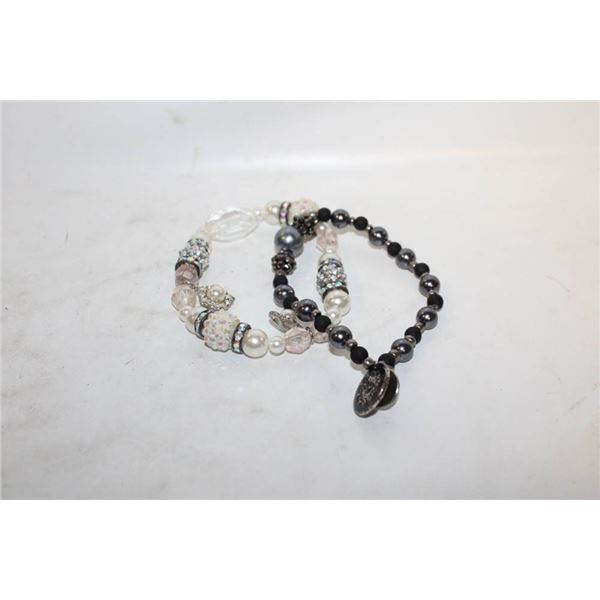 2 HANDMADE BRACELETS