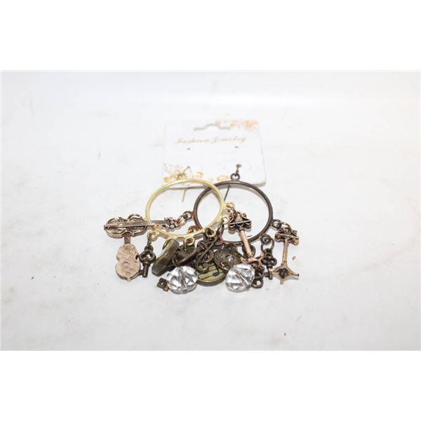 HANDMADE CHARM THEME EARRINGS