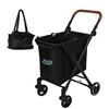 Image 1 : BRAND NEW SHOPPING CART 70L ADJUSTABLE HEIGHT