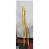 Image 1 : 2 DIAMOND WILLOW WALKING STICKS