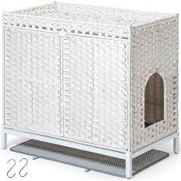 NEW SETVSON CAT LITTER BOX ENCLOSURE