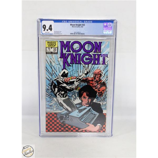 CGC 9.4 MOONKNIGHT #33