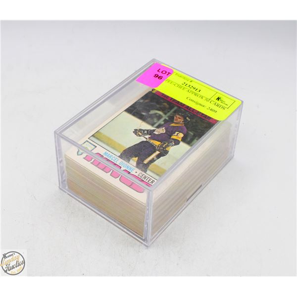 1977 O-PEE-CHEE APPROX 50 CARDS
