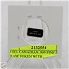 Image 2 : #3383- CANADIAN .999 FINE SILVER 1 GRAM TOKEN WITH