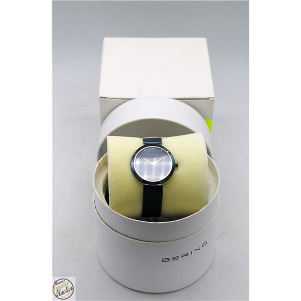 NEW LADIES BERING WATCH, 33MM CASE