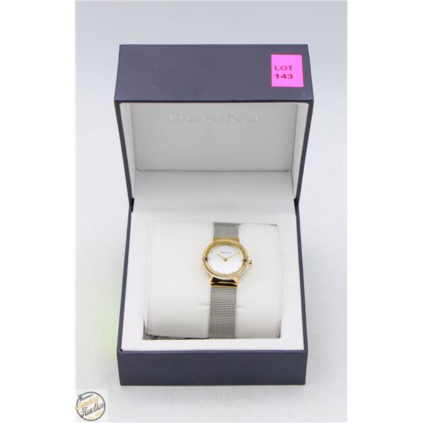 NEW LADIES BERING WATCH, 26MM CASE