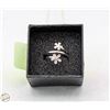 Image 1 : SILVER 925 LADIES RING, SIZE 8