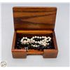 Image 1 : MARVELLA NECKLACE & BLACK BEAD BRACELET IN
