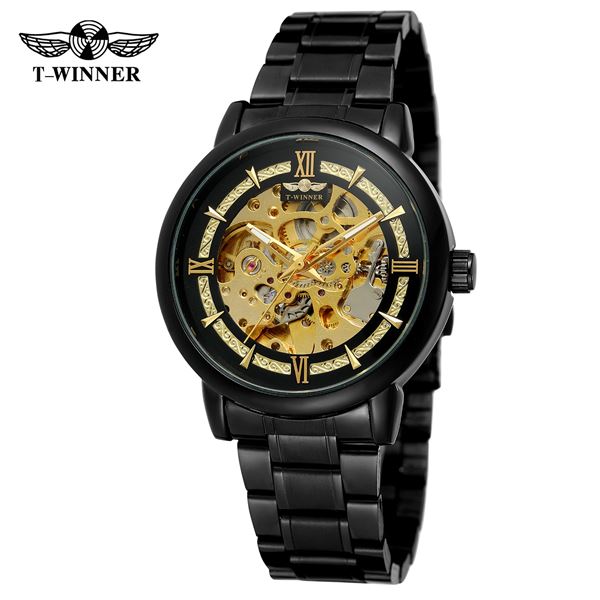 NEW AUTOMATIC SKELETAL T-WINNER WATCH