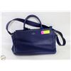 Image 1 : KATE SPADE KALI NIGHTCAP BLUE LARGE TOTE LEATHER