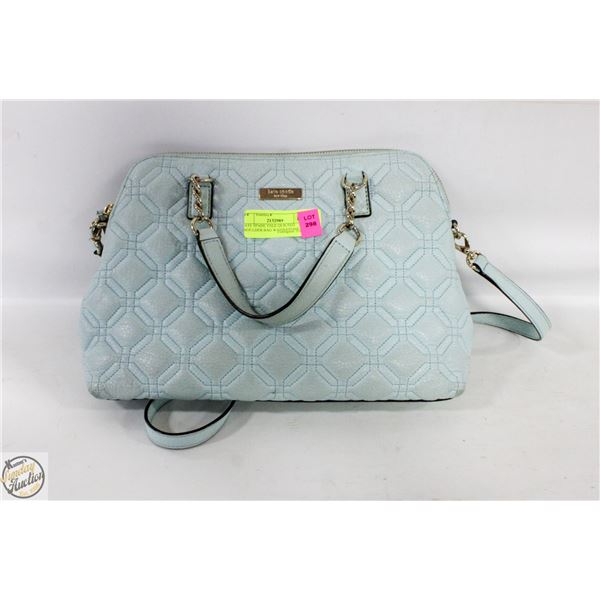 KATE SPADE TALE QUILTED SHOULDER BAG W/GOLDTONE